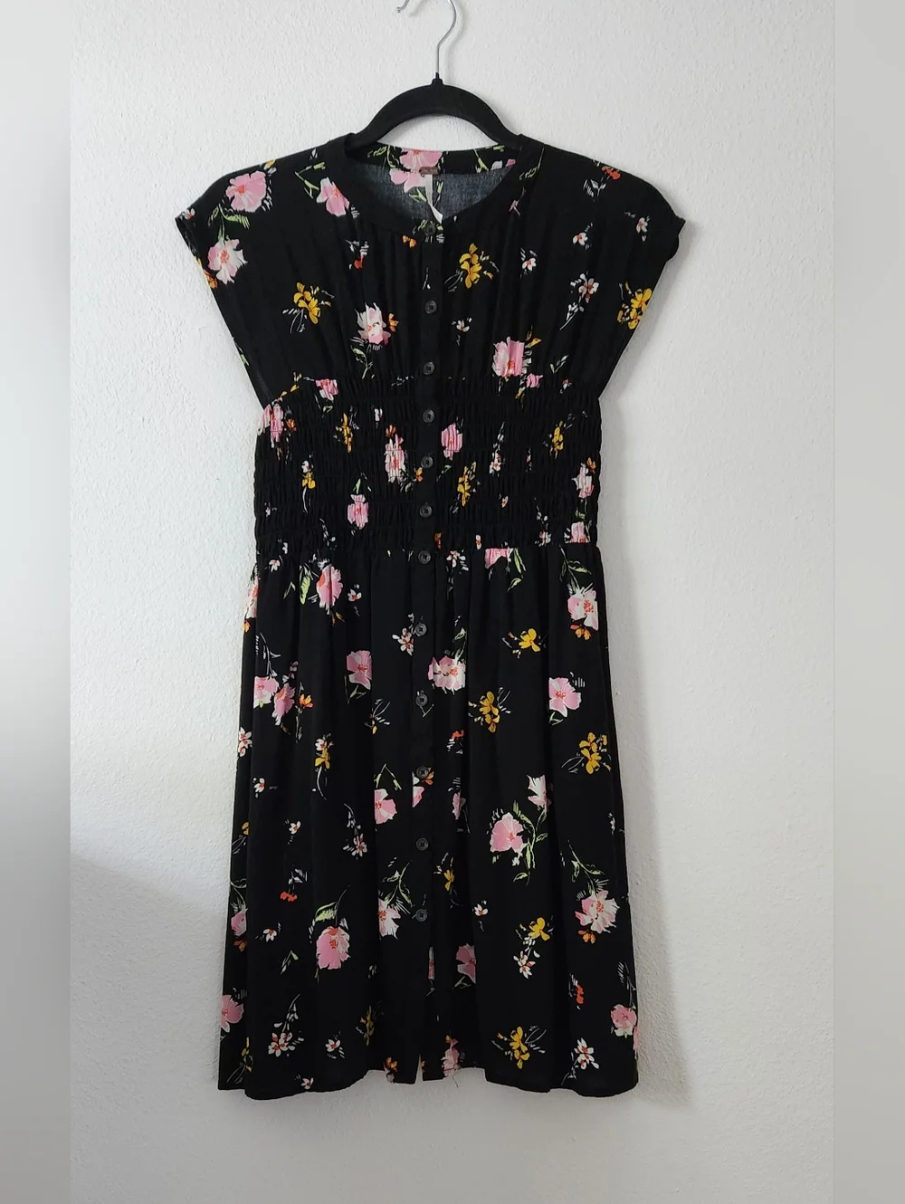 Free People Lined Smocked Dress - Picture 3 of 11